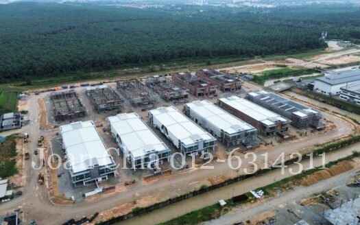 Frontier (Phase 3) Desa Cemerlang, Semi Detached Factory (Type I) 全新田字型工厂