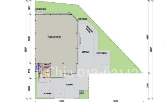Desa Cemerlang CoHarves, Corner Semi Detached Factory