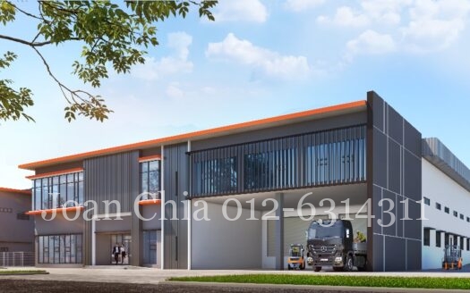 Senai Airport City, New Detached Factory For Sale (Land: 2 Acres)