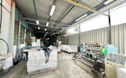 For Sale Kawasan Perindustrian Tampoi ,Single Storey Detached Factory Corner Lot 淡杯独立式角头工厂出售