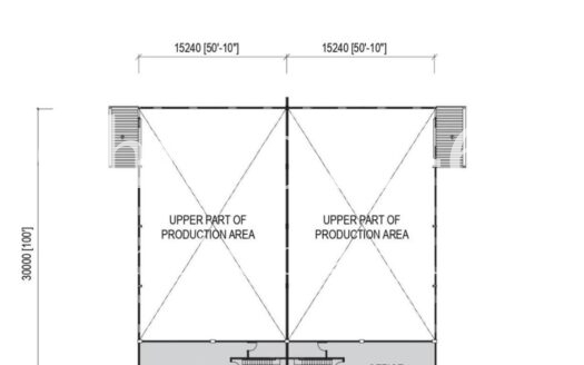 For Sale Cube Industrial Park @ Pontian 1.5 Storey Semi Detached Factory 笨珍半独立工厂出售