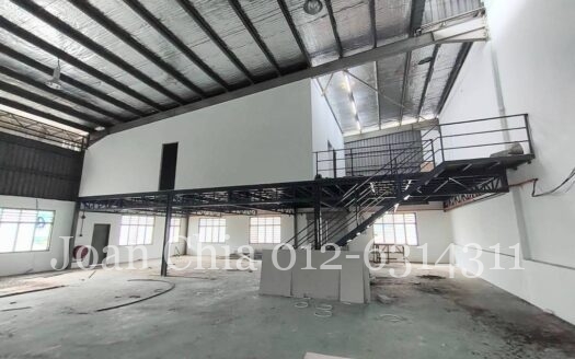 Pekan Nanas Industrial Park (Facing Main Road), One and Half Storey Semi-Detached Factory