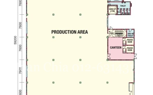 Tampoi Factory For Rent, 2 Storey Detached Factory, Medium Industry