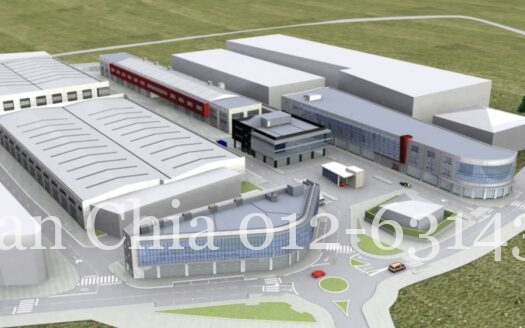 Gelang Patah Detached Factory, Land: 27 Acres, Built Up: 800k sq.ft.